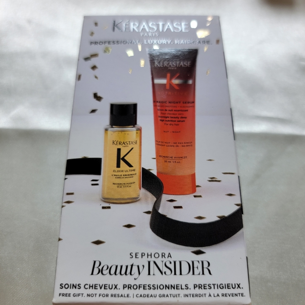 Kerastase Hair Treatment & Mask Set - Gold and Orange